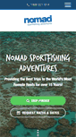 Mobile Screenshot of nomadsportfishing.com.au